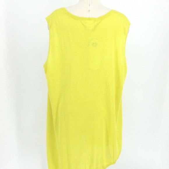 LAST CHANCE! DG2 Diane Gilman Top Women S Chartruese NEW - Picture 2 of 8